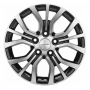 Легковой диск Khomen Wheels KHW1608 6,5x16 5x114,3 ET38 67,1 Black-FP