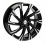 Легковой диск Khomen Wheels KHW1901 9,5x19 5x112 ET40 72,6 Black-FP